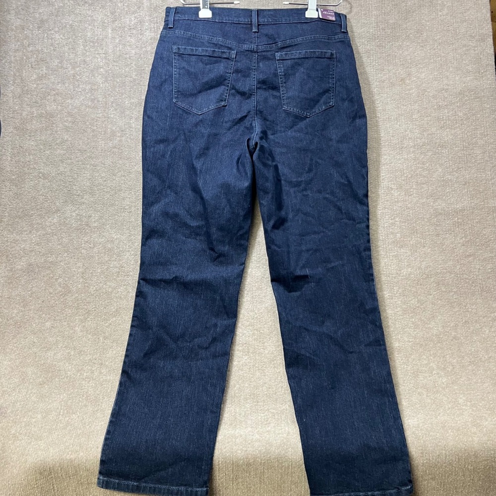 Amanda Tapered Leg High Rise Dark Wash Jeans Women's Size 18 Tall‎